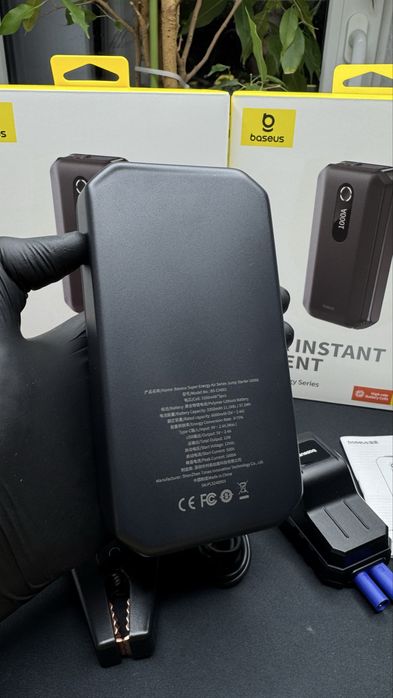 Павербанк Базеус пусковмй пристрій бустер Jumpstarter 10000 mAh Baseus