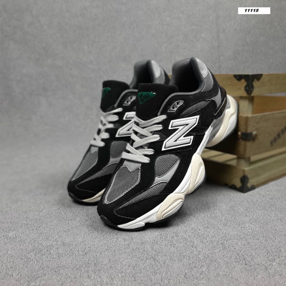 РОЗПРОДАЖ New Balance 9060 Чорні/бежеві 41-46р