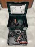 Metabo zestaw Wiertarko-wkrętarka + Zakrętarka + 3x18V 4Ah
