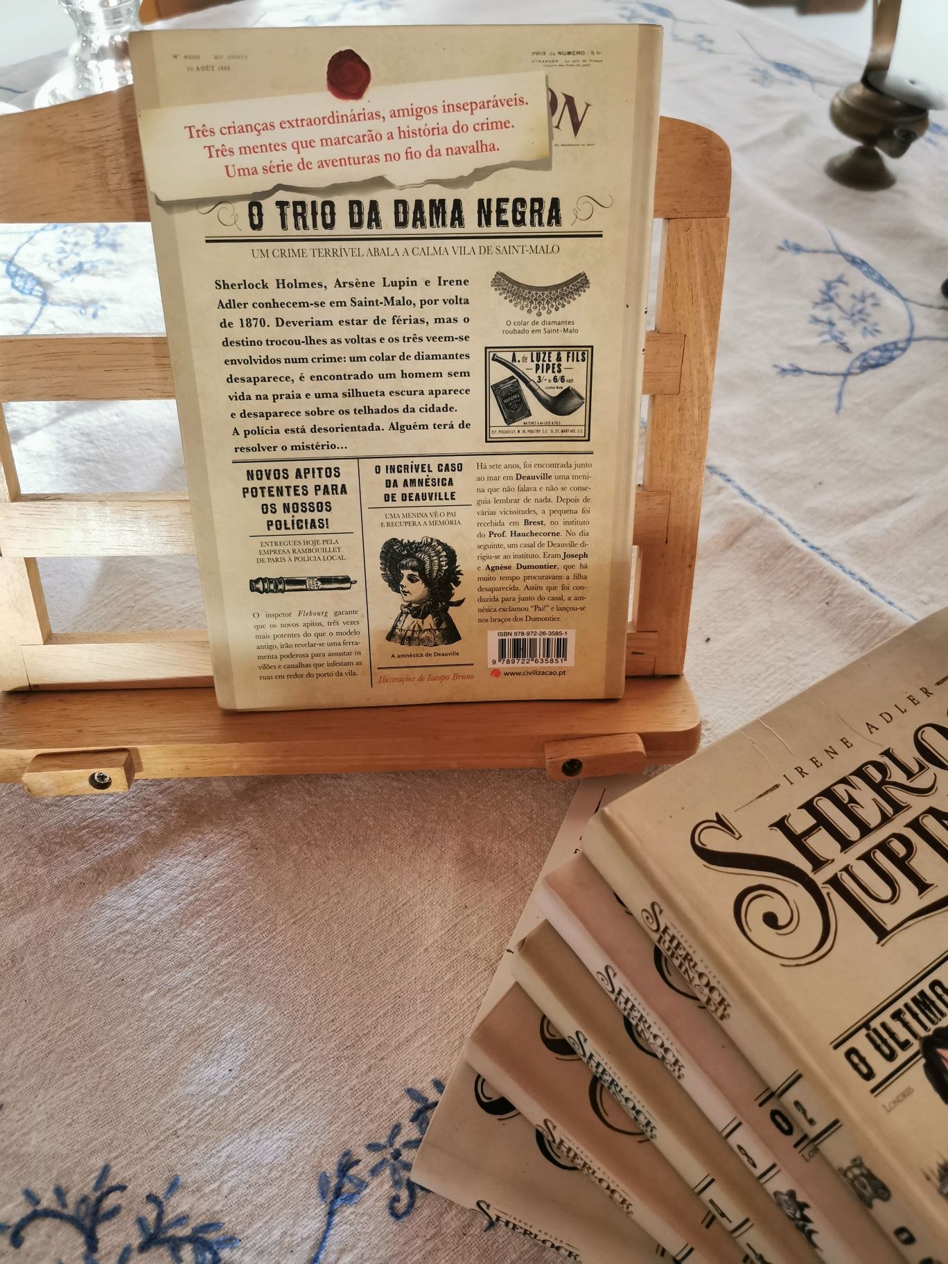 Sherlock, Lupin & eu - livro juvenil