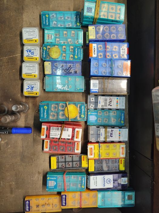 Твердосплавні пластини TaeguTec, Sandvik, Iskar, Sumitomo, Mitsubishi