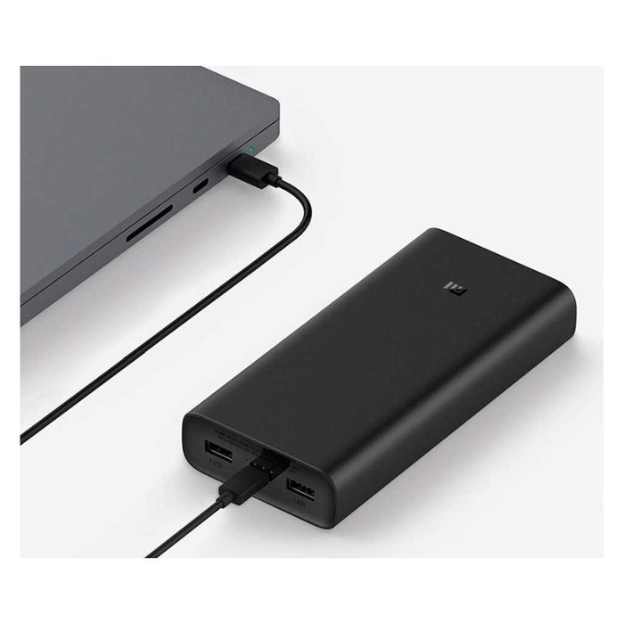 Павербанк Xiaomi Mi 50w Power Bank 20000mAh Black  для ноутбуків