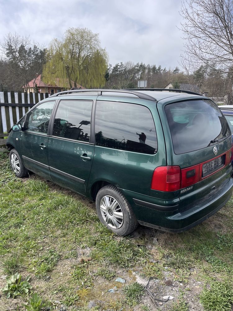 WV sharan 1.9 tdi 116 koni skrzynia biegow 6 manual siedmioosobowy