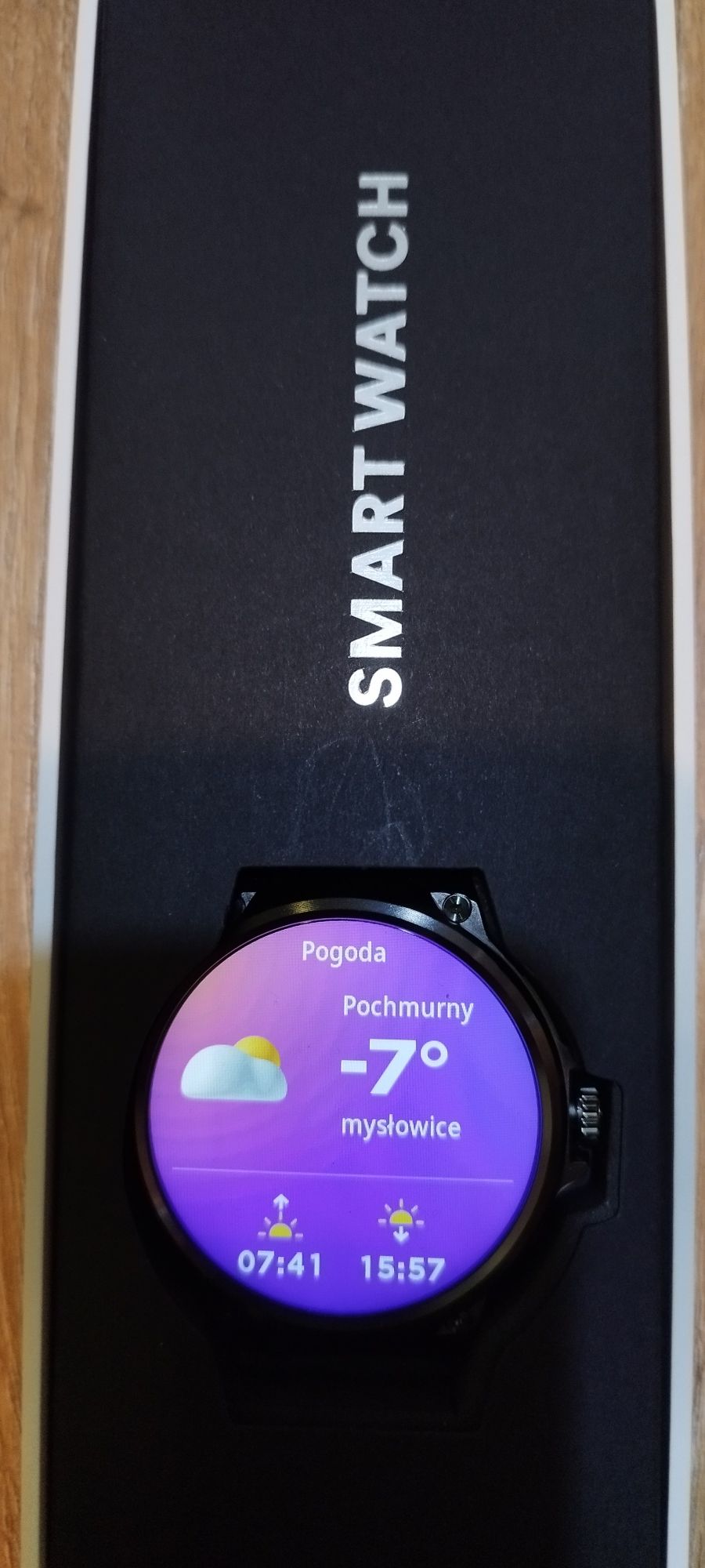 Smartwatch 1.85 cala Colmi V69 nowy bat folia gratis 710 mAh