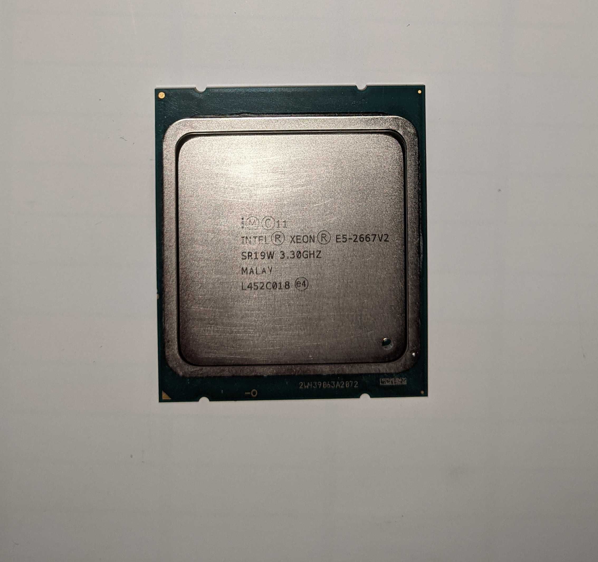 Xeon 2667 v2 3.3 - 4.0 GHz 25Mb ядер - 8 потоків - 16