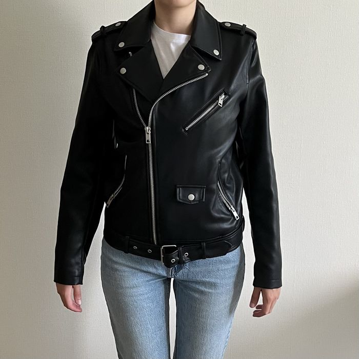 Чоловіча косуха зі штучної шкіри Pull&Bear