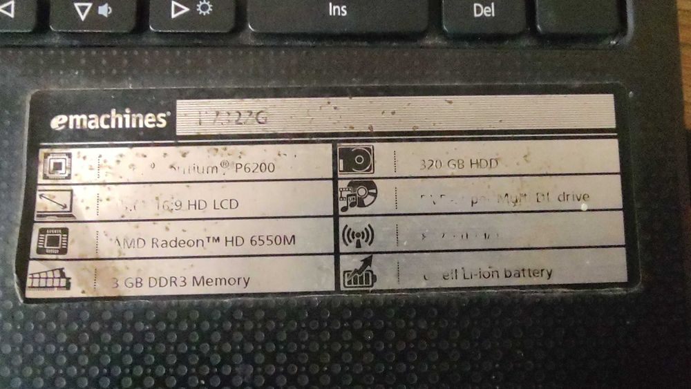 Ноутбук  Emachines E732ZG