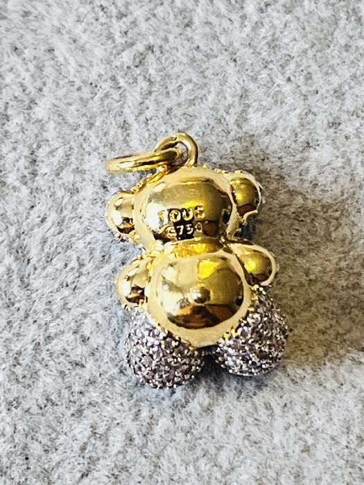 Tous nowa zawieszka 1.5 cm srebro vermeil