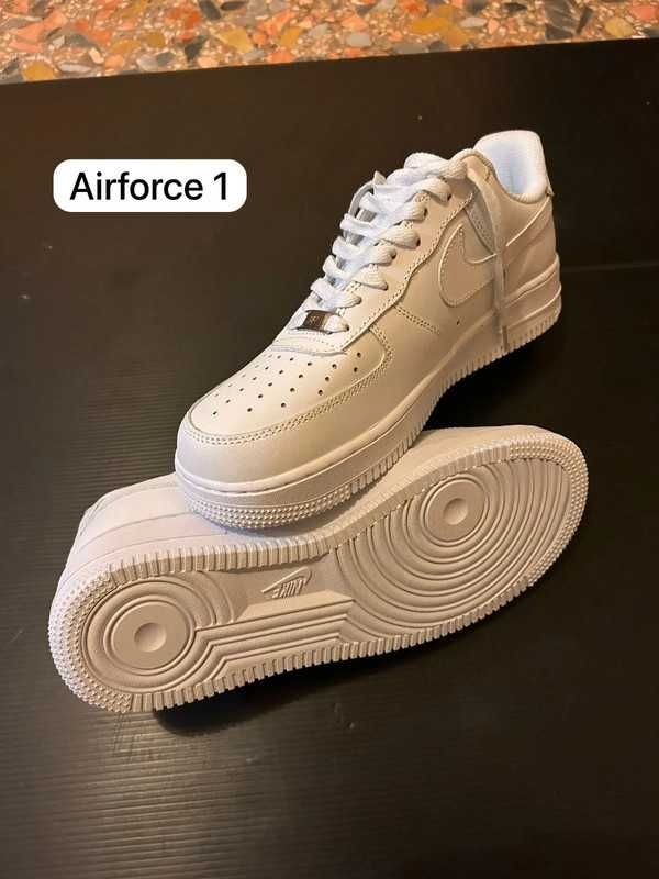 Buty damskie Trampki NikeAirForce1Biały r.43