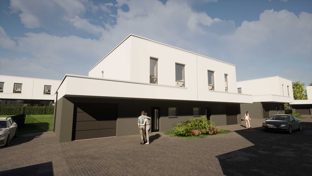 OSIEDLE W PARKU, Dom 36  jednorodzinny w zabudowie bliźniaczej