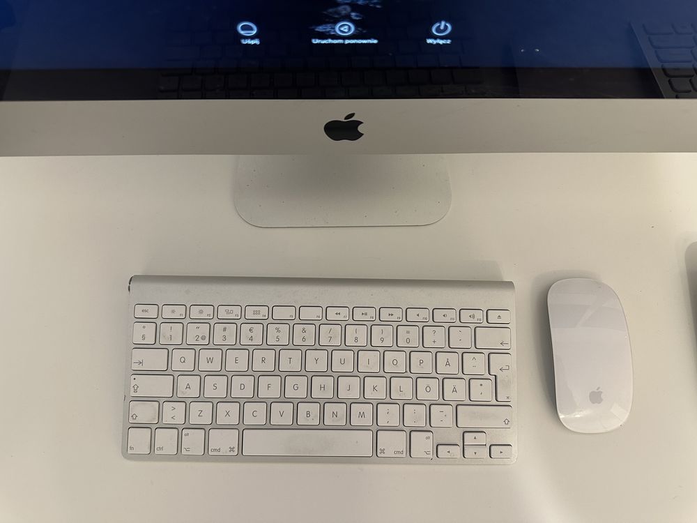 2 szt iMac i5 8GB oraz 1TB late 2012 zestaw klawiatura mysz