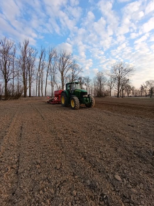 Siew zboża rzepaku bobiku Usługi rolnicze