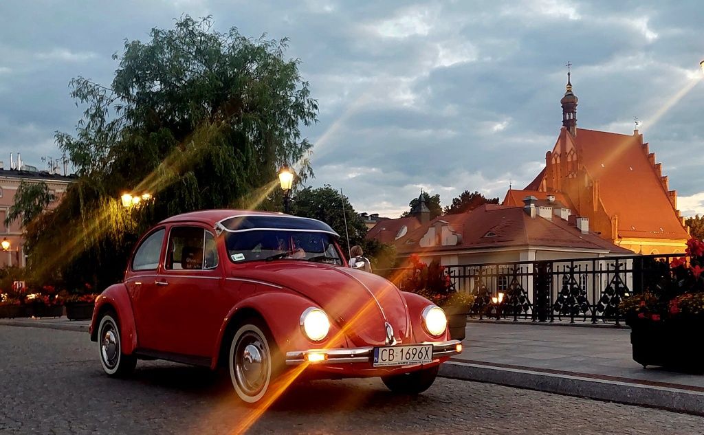 auto do ślubu event klasyk garbus