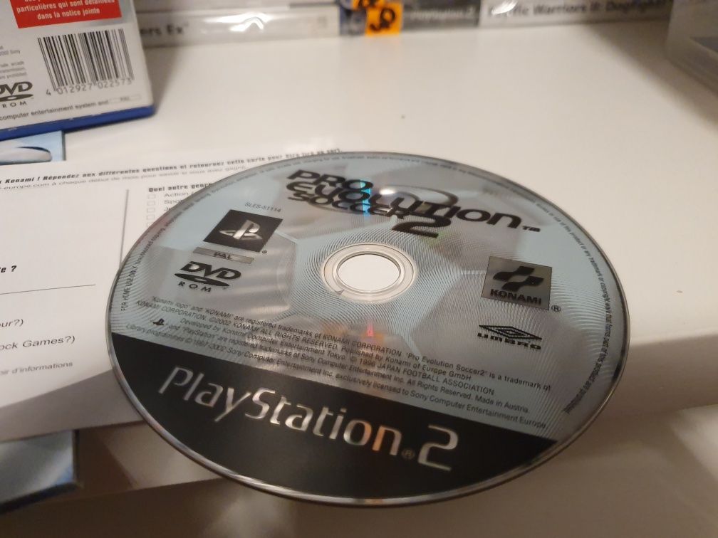 Gra gry Ps2 playstation 2 PES 2 Pro Evolution Soccer 2002 jak nowa