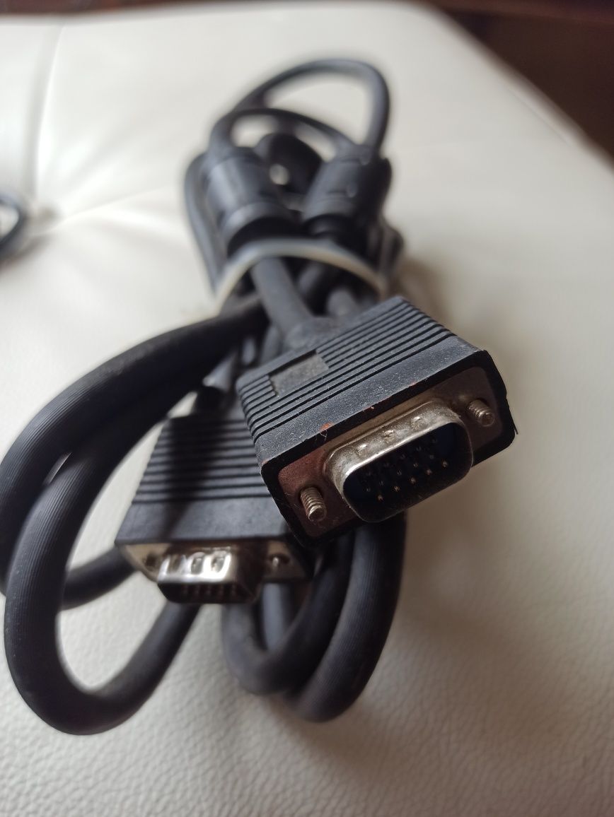 Kabel video VGA, analogowy sygnał
