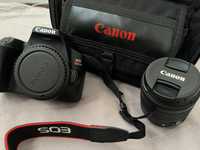 Canon SL3/250d como nova