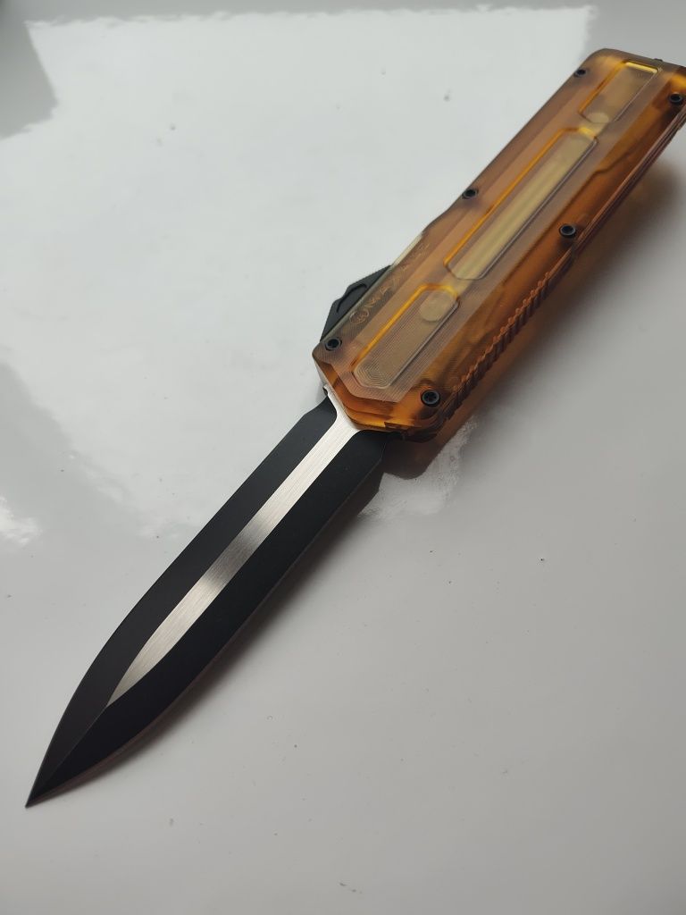 Нож новый фронтальный Maxace feat Microtech