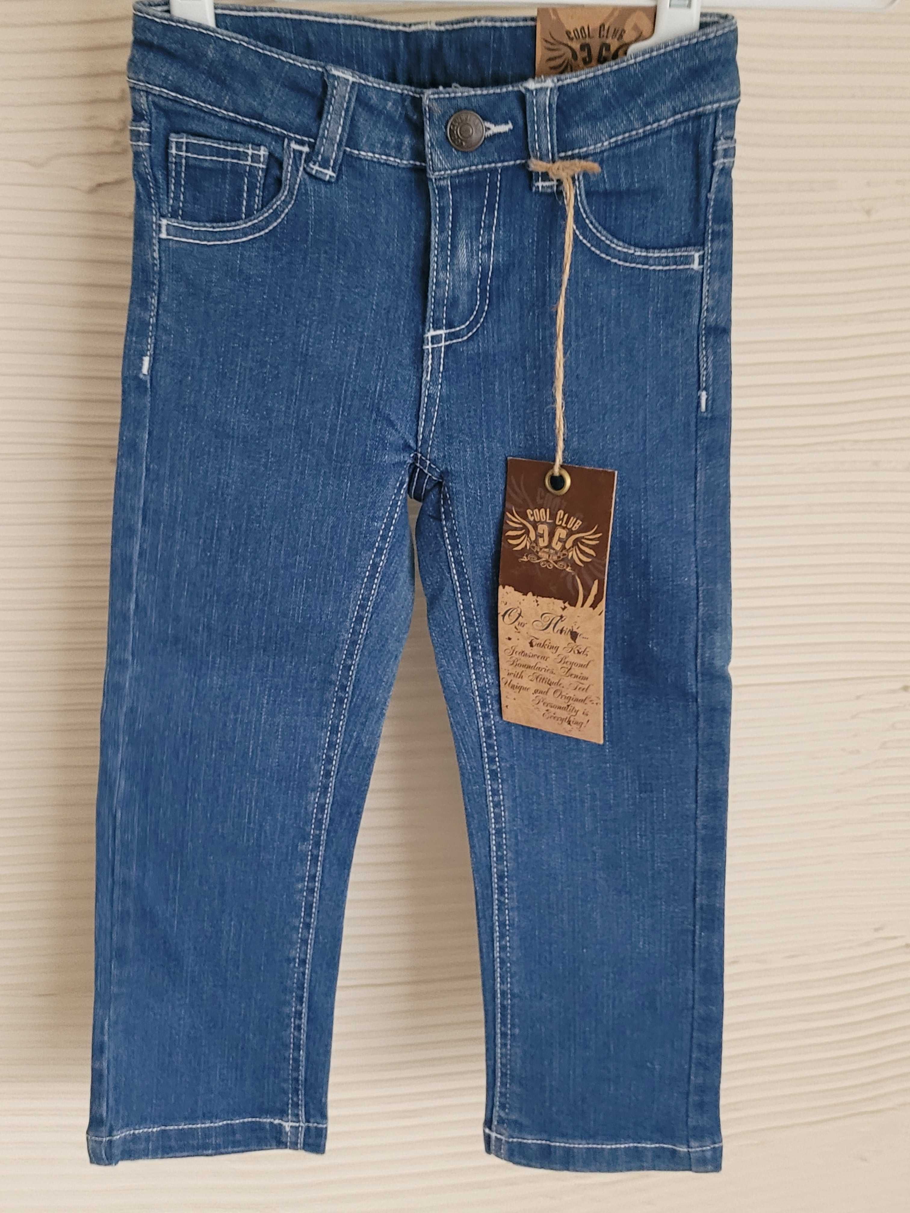 Nowe jeansy r. 98 Cool Club Smyk