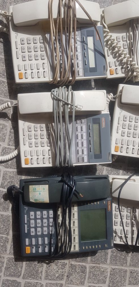 Lote de central de telefones