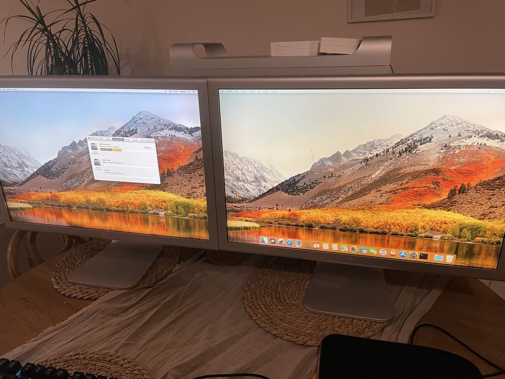 Komputer stacjonarny | Apple Mac Pro | x2 Monitor Apple Cinema