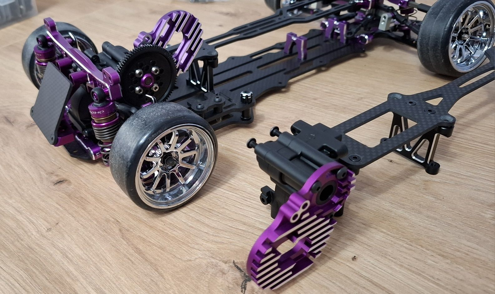 Yokomo yd2ZX yd2 RX rc drift 1/10