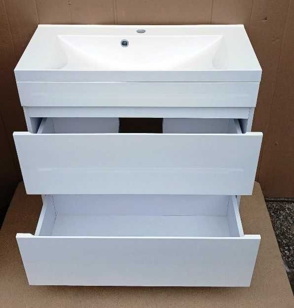 Тумба эксклюзивного размера (80, 90, 100 см) В КОМПЛЕКТЕ с раковиной.