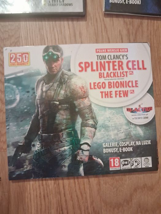 Gry PC z CD Action - Lego Bionicle / Splinter Cell Blacklist / The Few