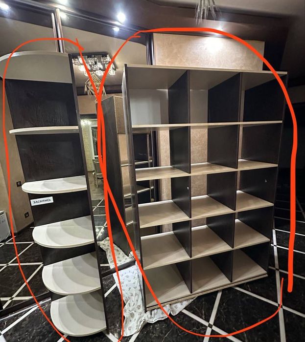 Комплект стелажей