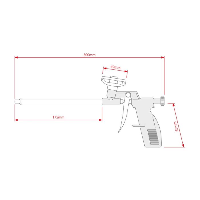 Pistolet do pianki montażowej