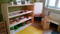 Regał drewniany Polana Montessori (sosnowy)