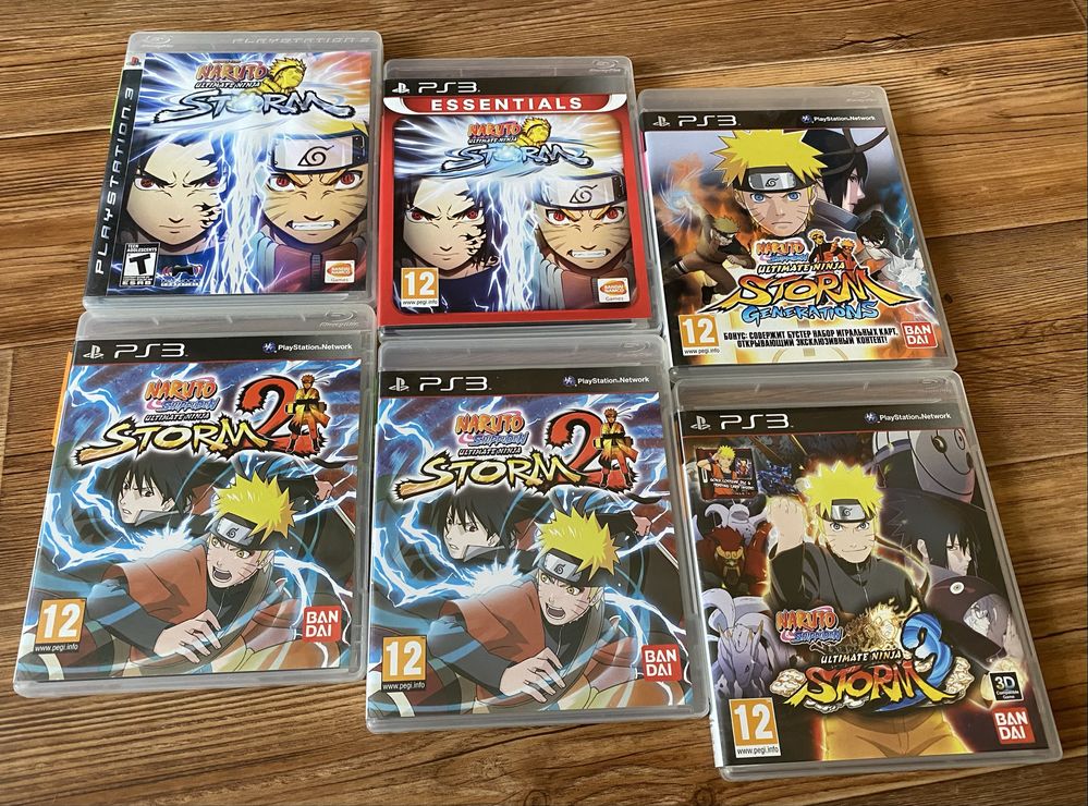 Sony PS3: Final Fantasy, Naruto, Dead or Alive, Dragon Ball Z, JoJo’s