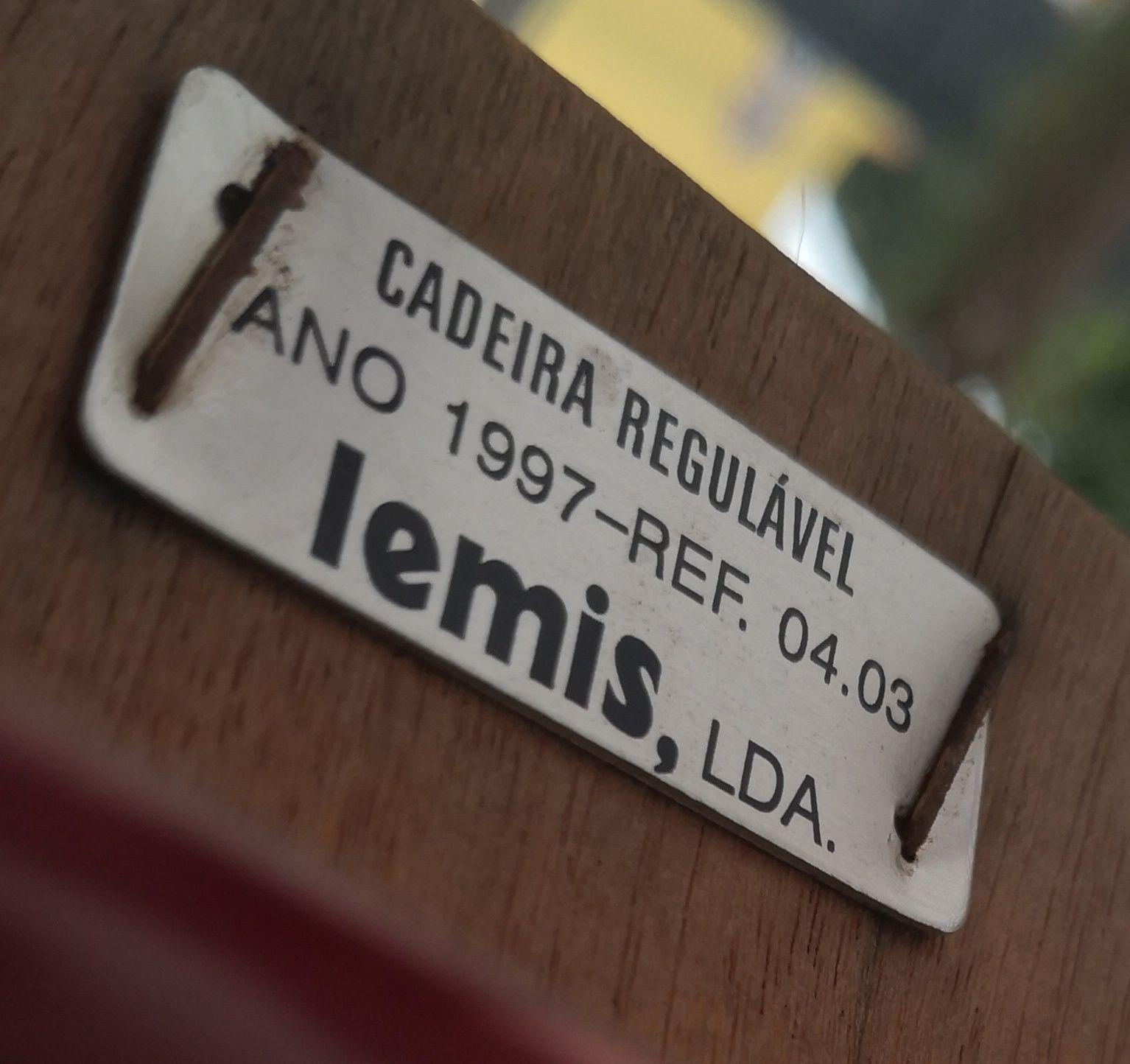 Cadeira Escolar Vintage Lemis