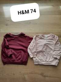 Bluzy bluza hm 74 zestaw