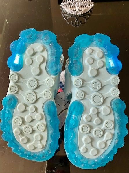 Elsa, Elza, Frozen, Kraina lodu Sandały led, Świecąca podeszwa NOWE 26