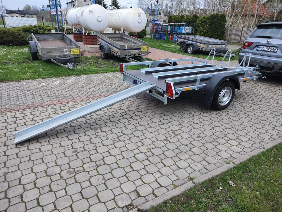 Wypożyczalnia Wynajem Przyczep Przyczepka Motocyklowa