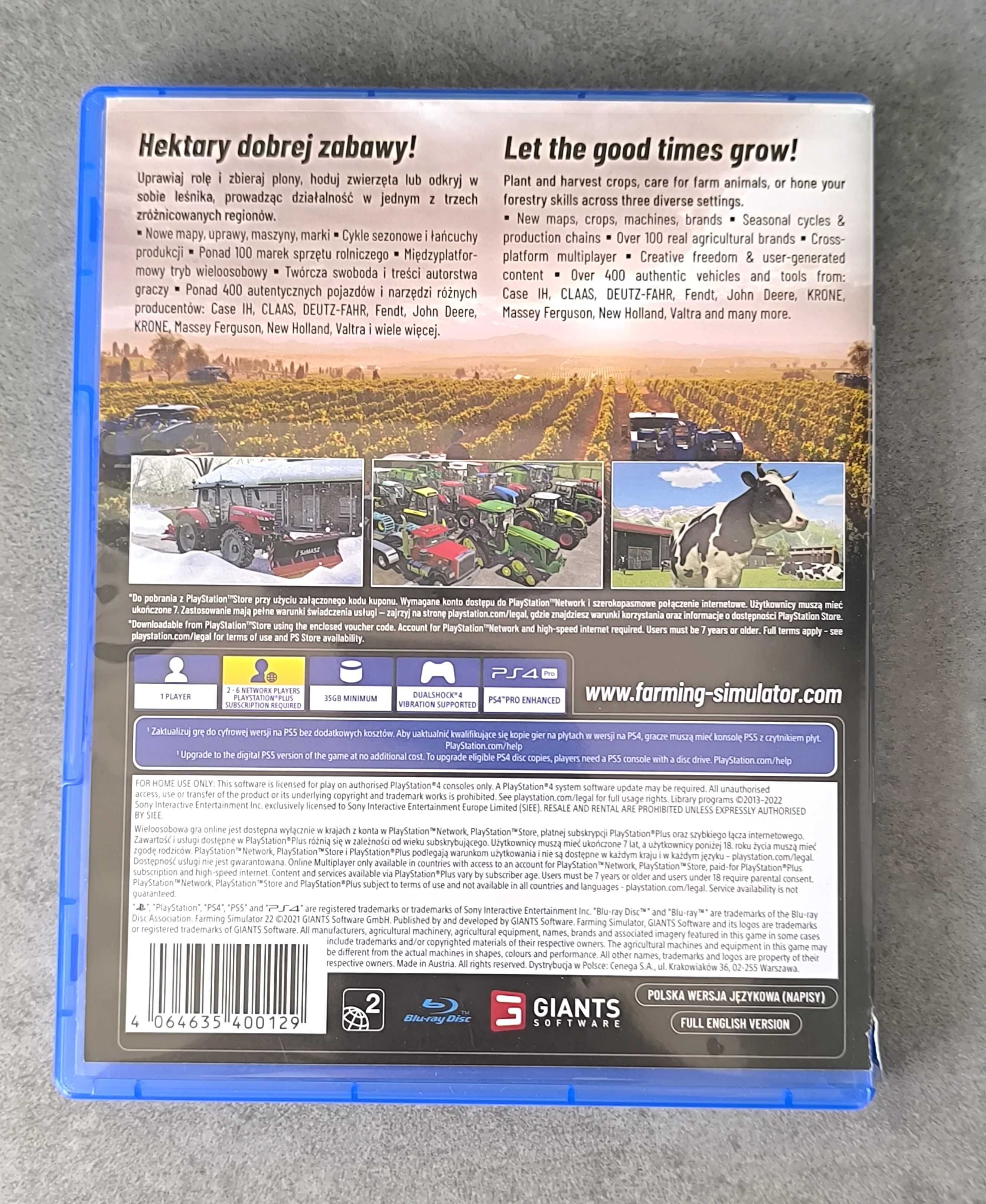 Gra PS4 Farming Simulator 22 PL