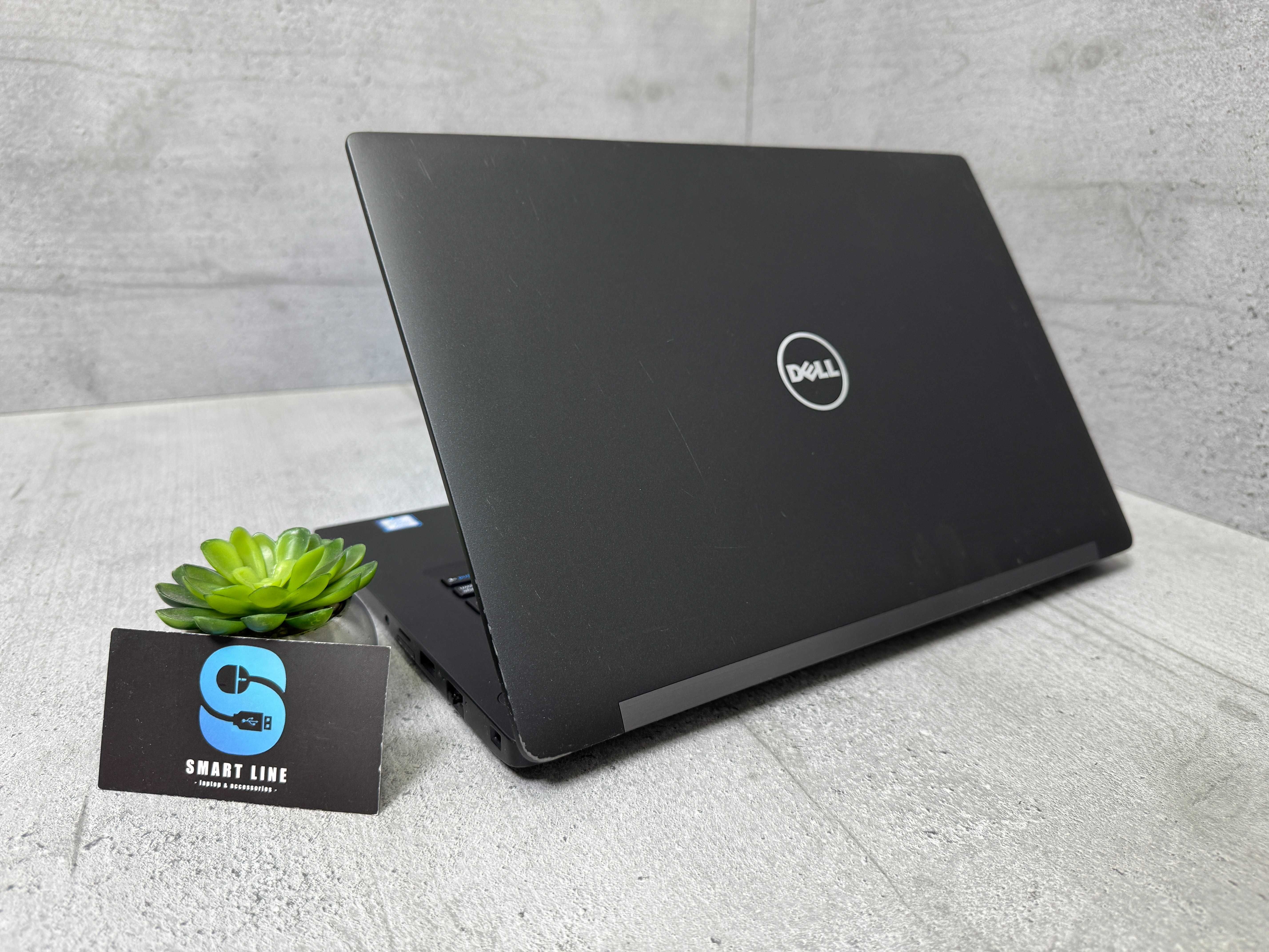256gb/i5-7300u/Компактний ноутбук Dell Делл 7480/14” FullHD ips