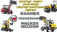 Katalogi części, Instrukcje obsługi, WACKER NEUSON, KRAMER, WEIDEMANN