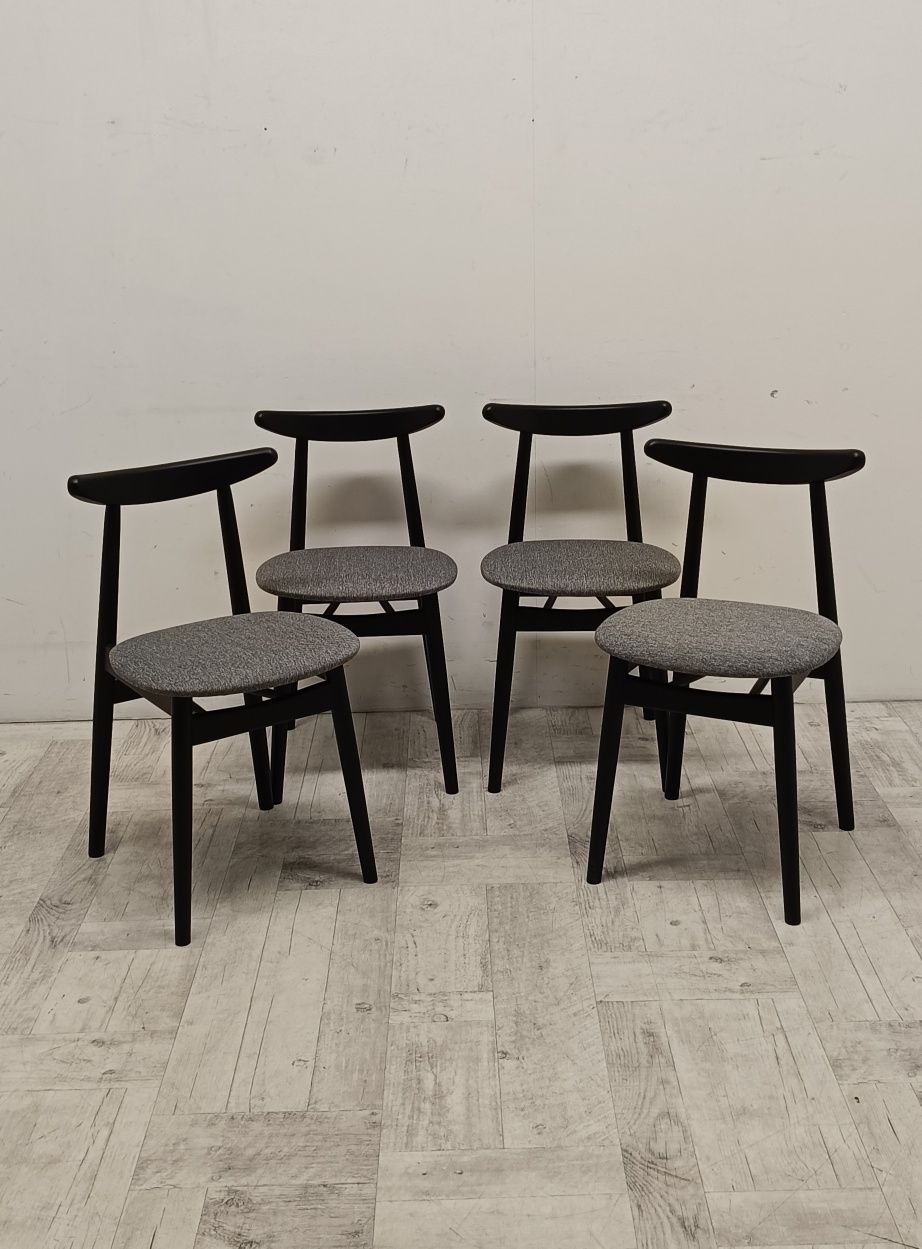 krzesło krzesła Finn A–1609 jak hałas design PRL do salonu