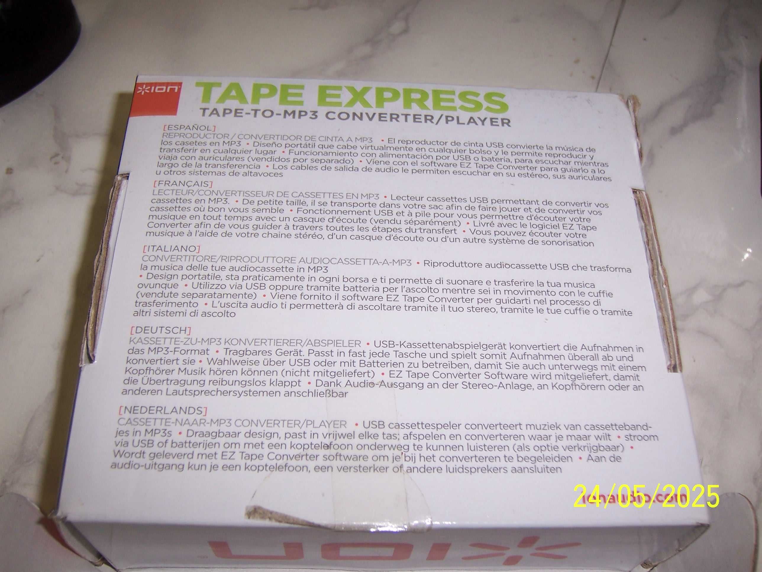 Urządzenie do kopiowana kaset magnetofonowych do MP3