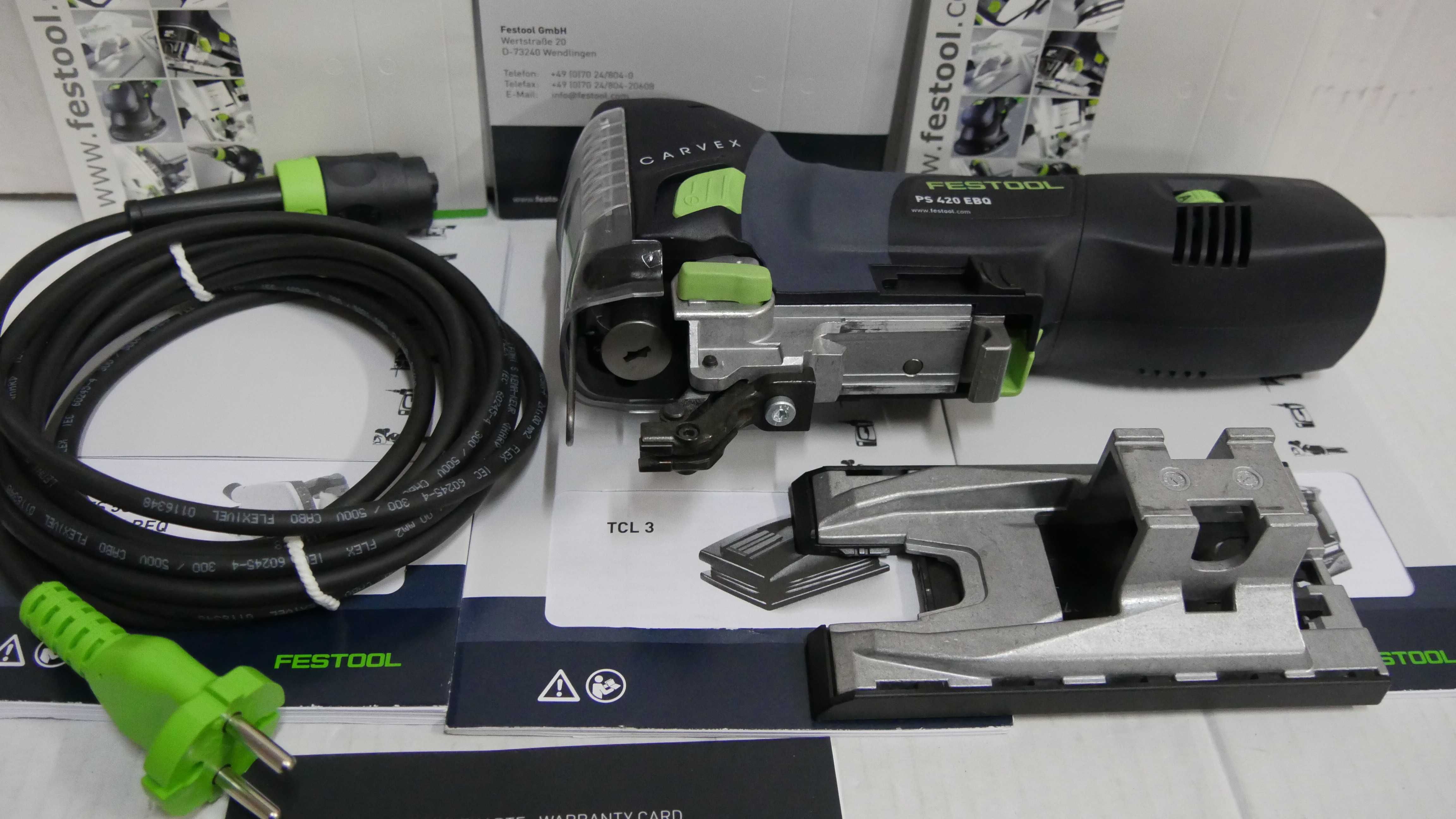Wyrzynarka FESTOOL PS 420 EBQ-PLUS kabel 4m protool
