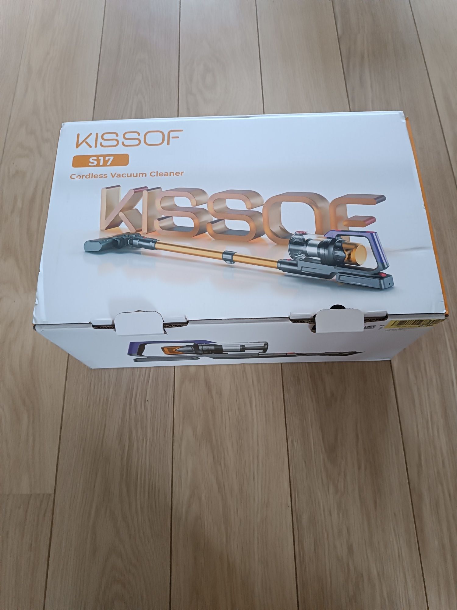 " Odkurzacz pionowy Kissof S17 - powystawowy korpus