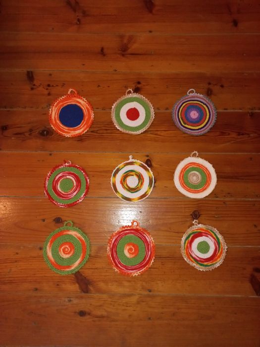 Pega de croché artesanal