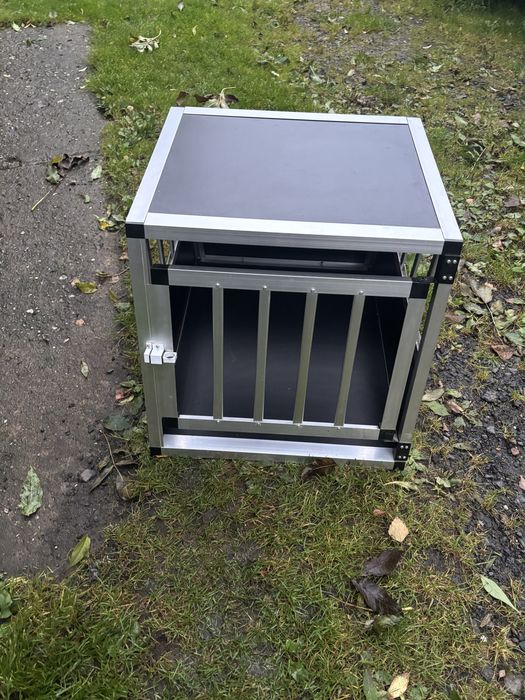 Klatka aluminiowa do transportu zwierzat