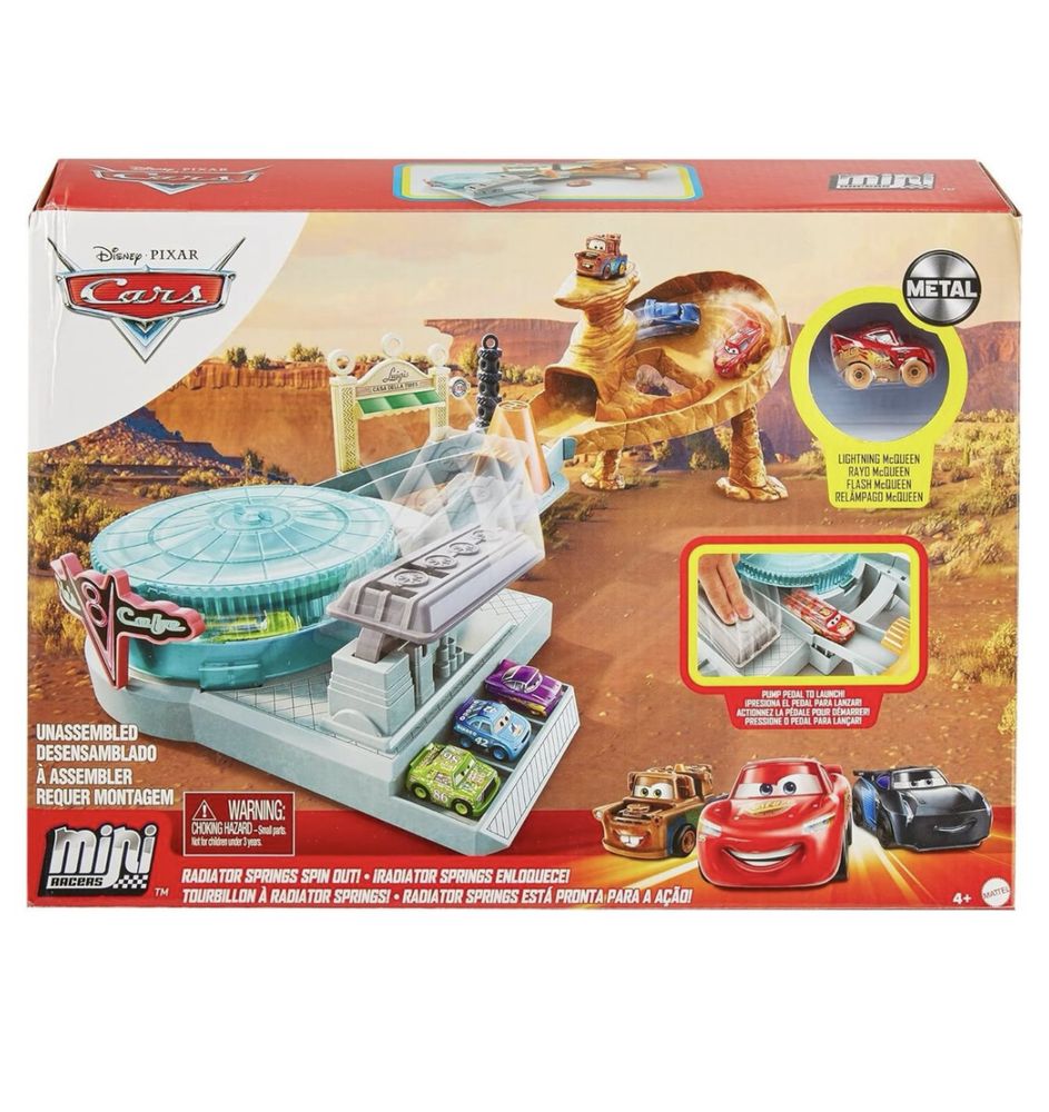 Трек ігровий набір Тачки Cars Toys Disney Небезпечна траса Маквін