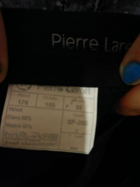 Smoking Czarny "Pierre Larett" jak nowy!!!Okazja