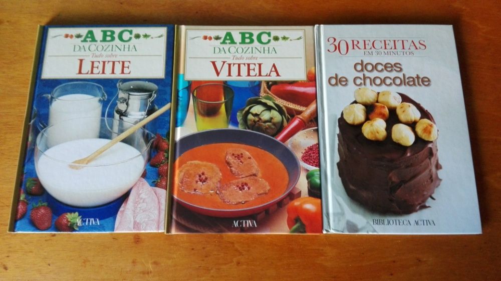 Livros Culinária vintage com portes