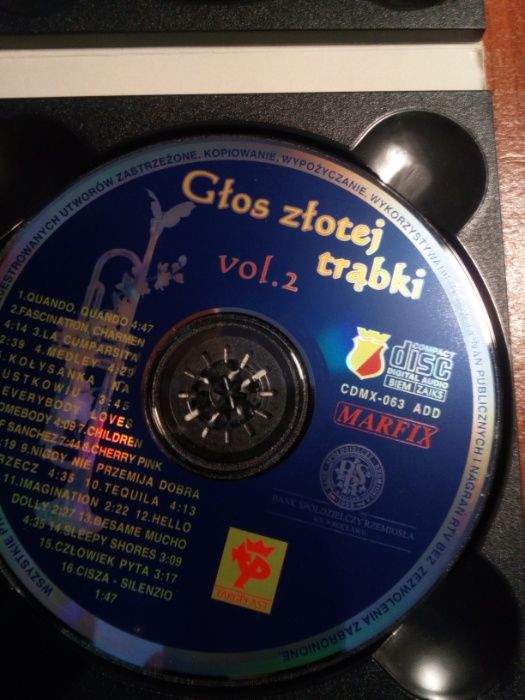 2 CD Głos Złotej Trąbki Tedeusz Nestorowicz & orkiestra