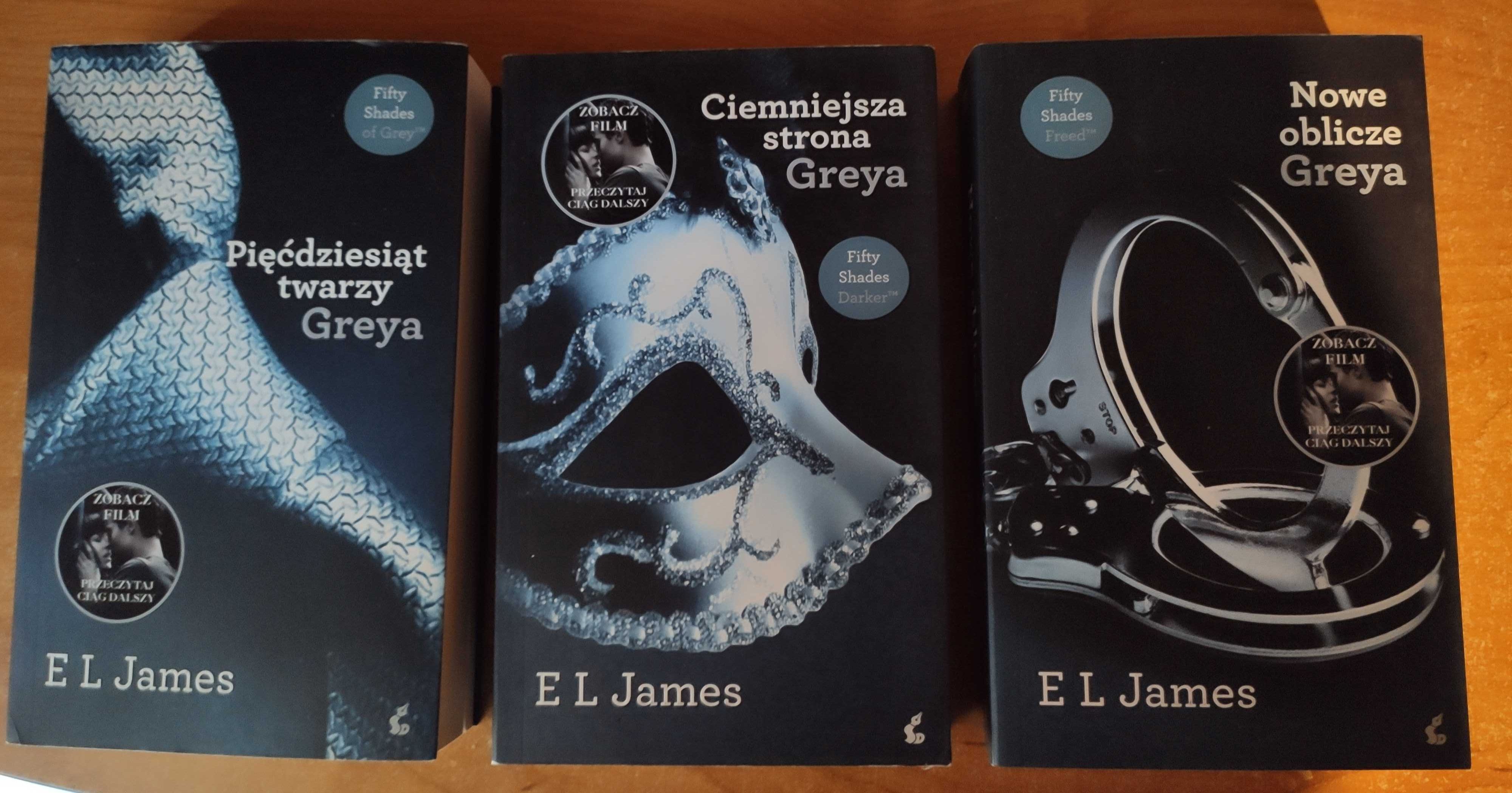 Trylogia: pięćdziesiąt odcieni , E L James