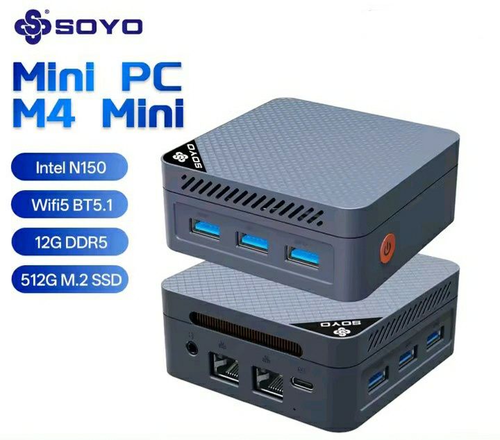 Soyo mini pc Intel N150 12/512GB DDR5